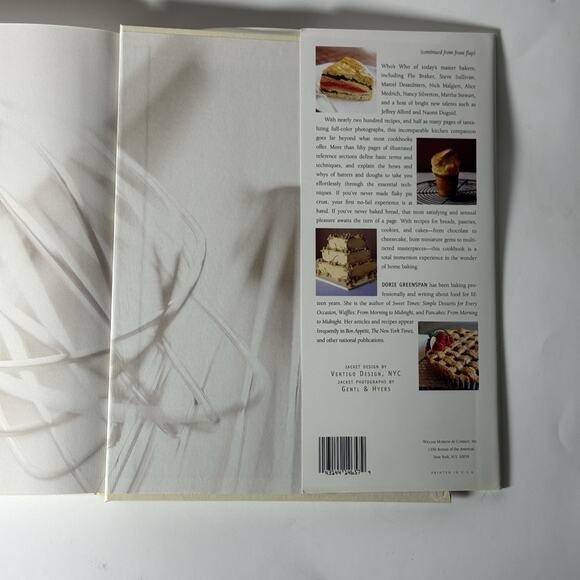 Baking With Julia Dorie Greenspan 1996 First Edition Hardcover Julia Child - Picture 7 of 10